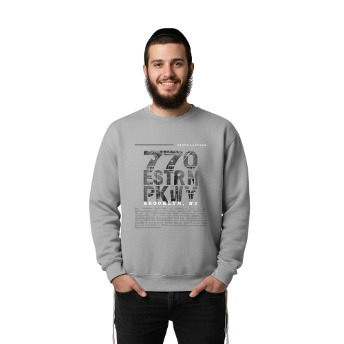 770 Eastern Parkway Unisex Crewneck Sweatshirt